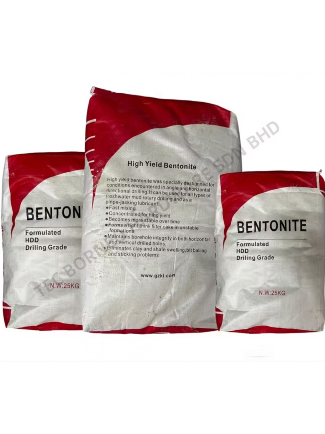 HDD Drilling Fluid | Bentonite 25KG | VISCOSITY 100%