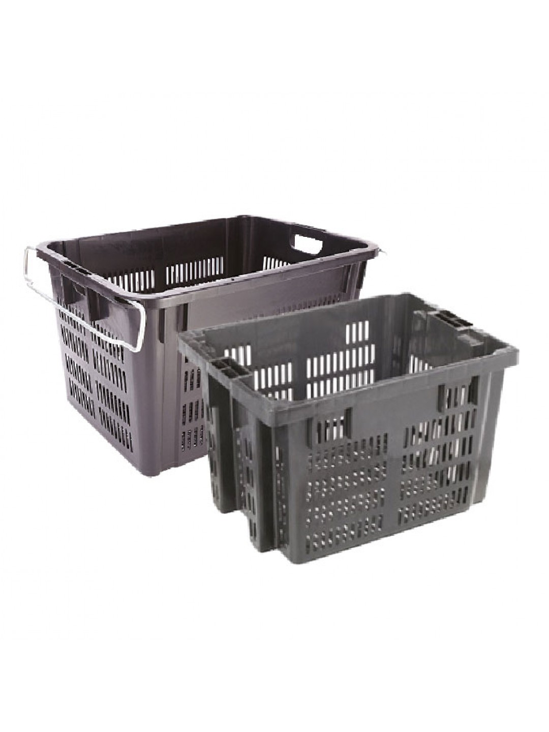 Industrial Contrainer W & W/O Metal Handle (27" x 19" x 16")