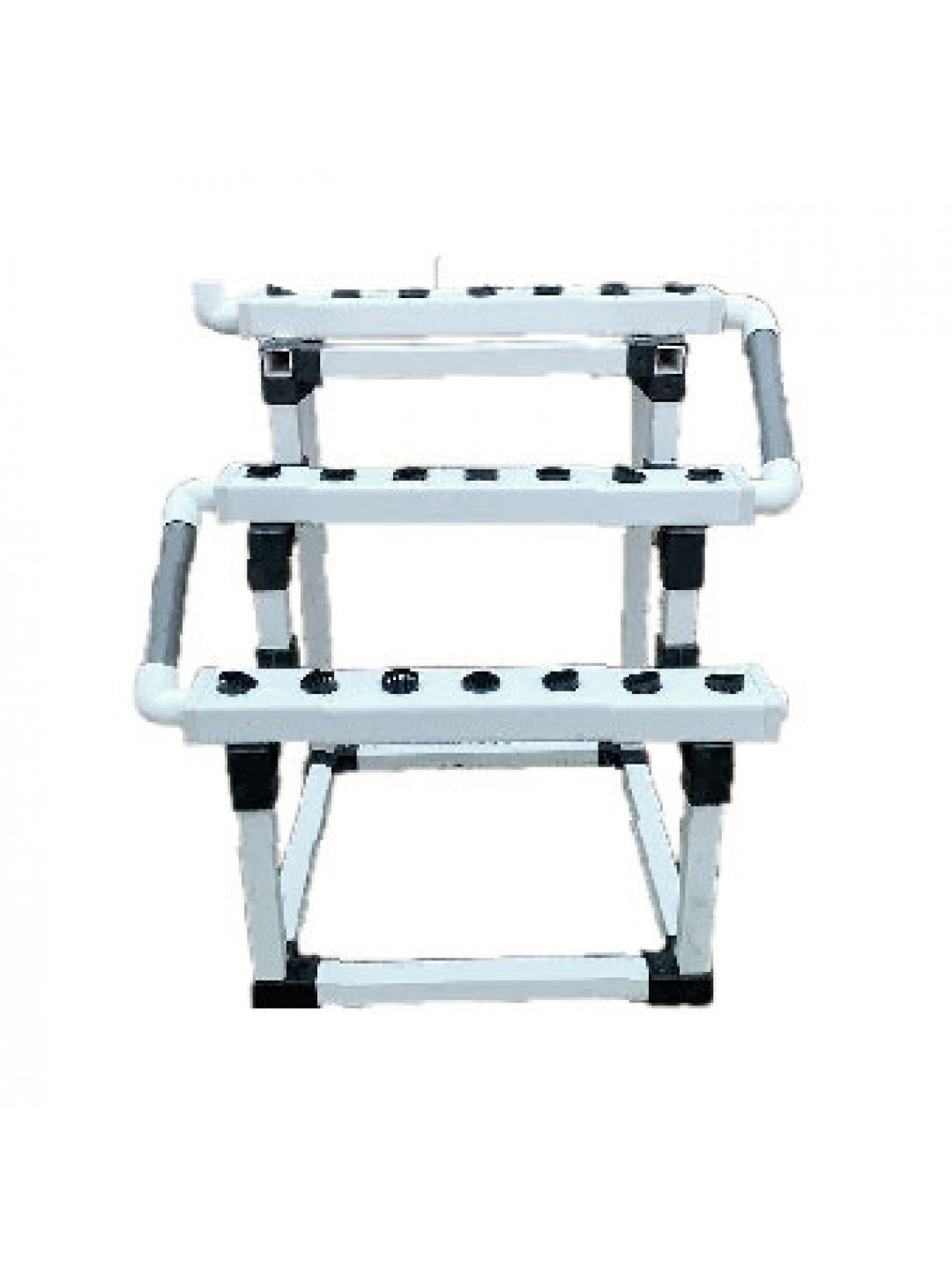 NFT Hydroponic Set [3 Layer 18 Holes]