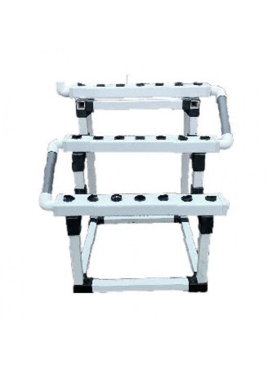 NFT Hydroponic Set [3 Layer 18 Holes]