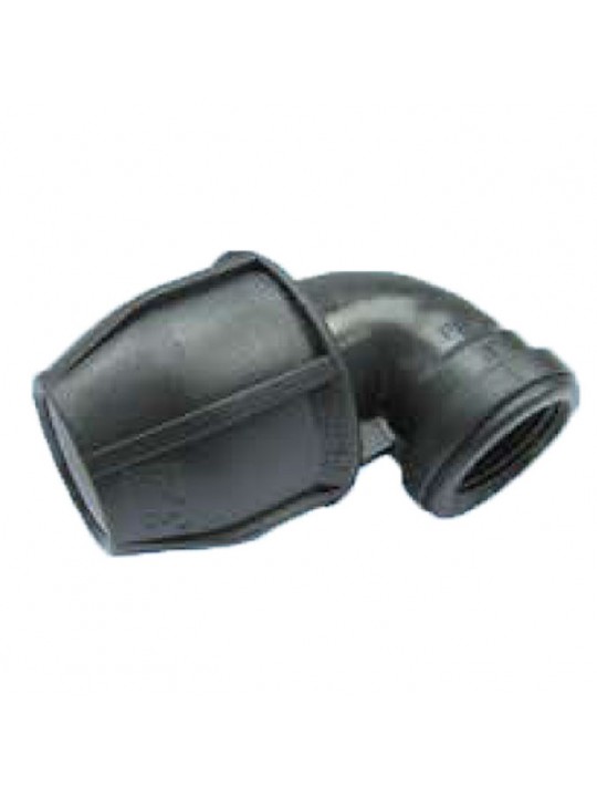 110MM x 3" Poly Female Elbow